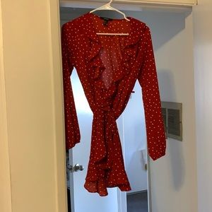 Red Polkadot Dress